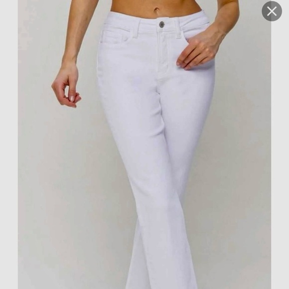 Vervet White Raw edge stripe casual size‎ 24 Ankle skinny jeans - Picture 1 of 11
